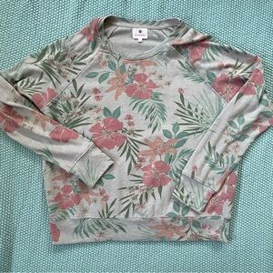 Sundry Tropical Gray Sweatshirt